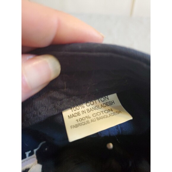 Unisex Baseball Hat Embroidered Skull & Cross Bones Fiume American Adjustable - Picture 8 of 9